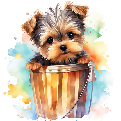 Dog Yorkie | Diamond Painting