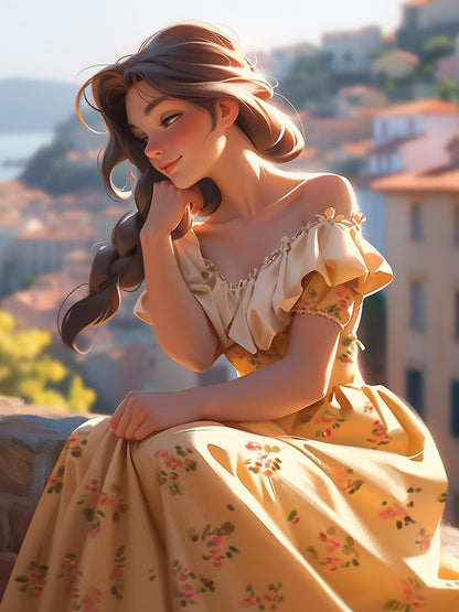 Beautiful Girl | Diamond Painting