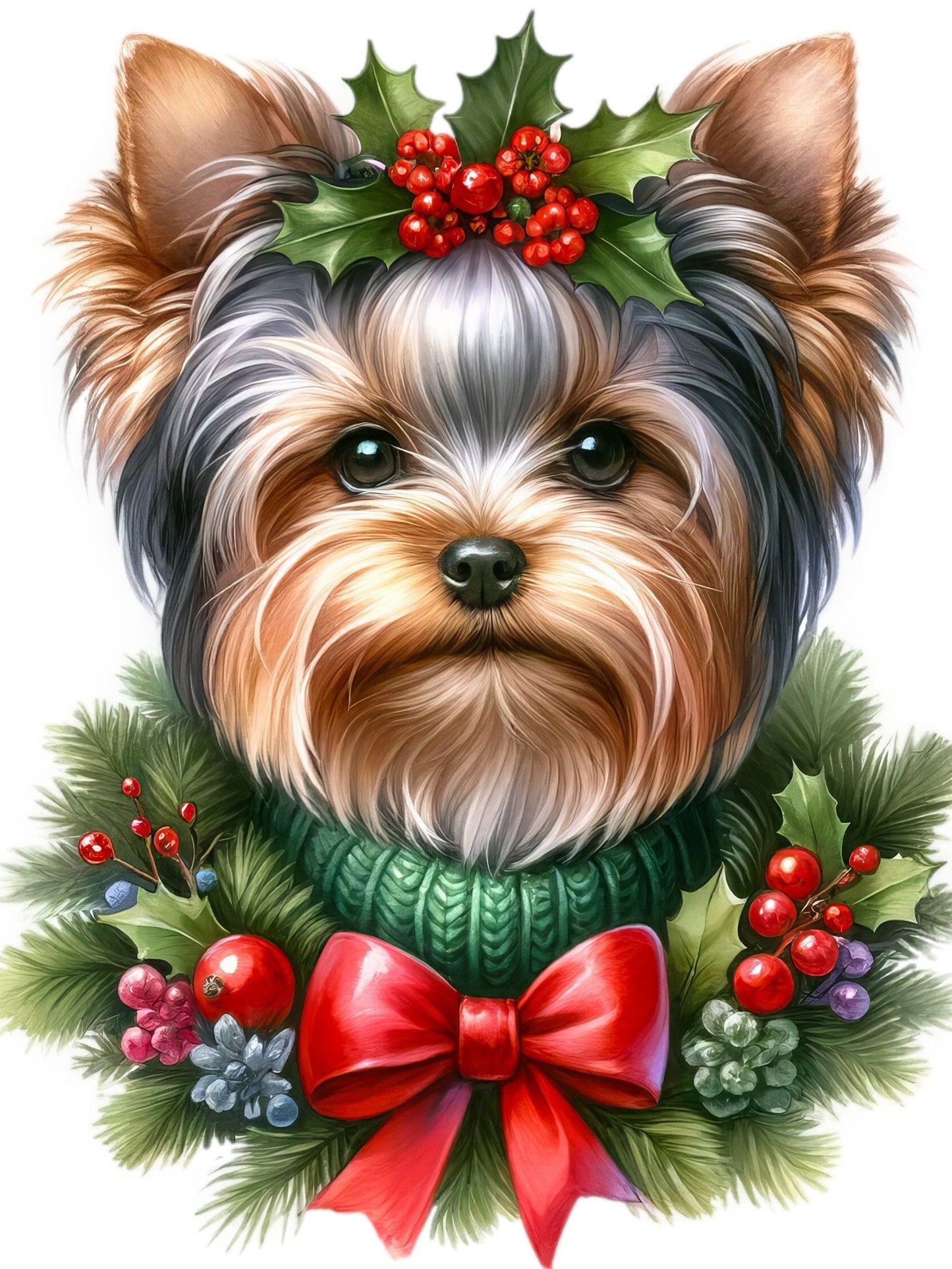 Dog Yorkie | Diamond Painting