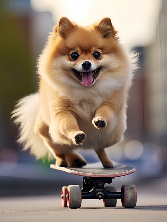 Pomeranian Dog | Diamond Painting