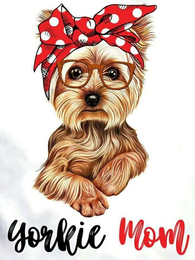 Dog Yorkie | Diamond Painting