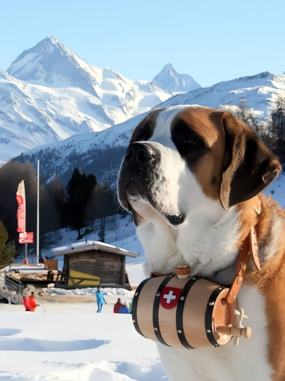 Saint Bernard Dog | Diamond Painting
