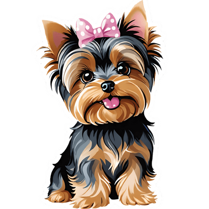 Dog Yorkie | Diamond Painting