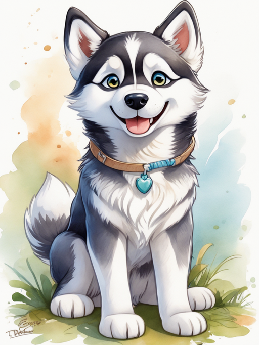 Husky Dog | Diamond Painting