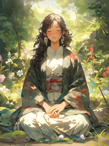 Beautiful Girl | Diamond Painting