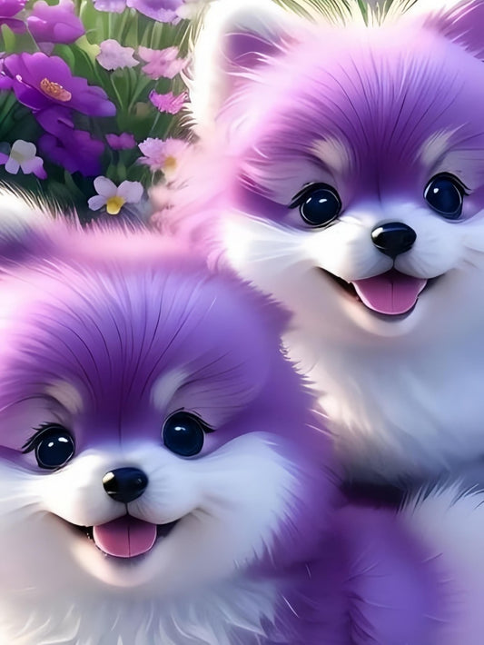 Pomeranian Dog | Diamond Painting