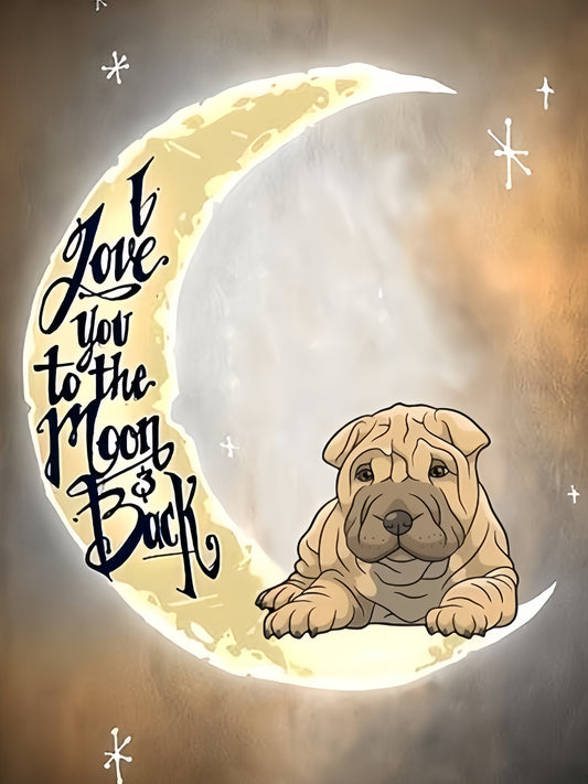 Shar Pei Dog | Diamond Painting