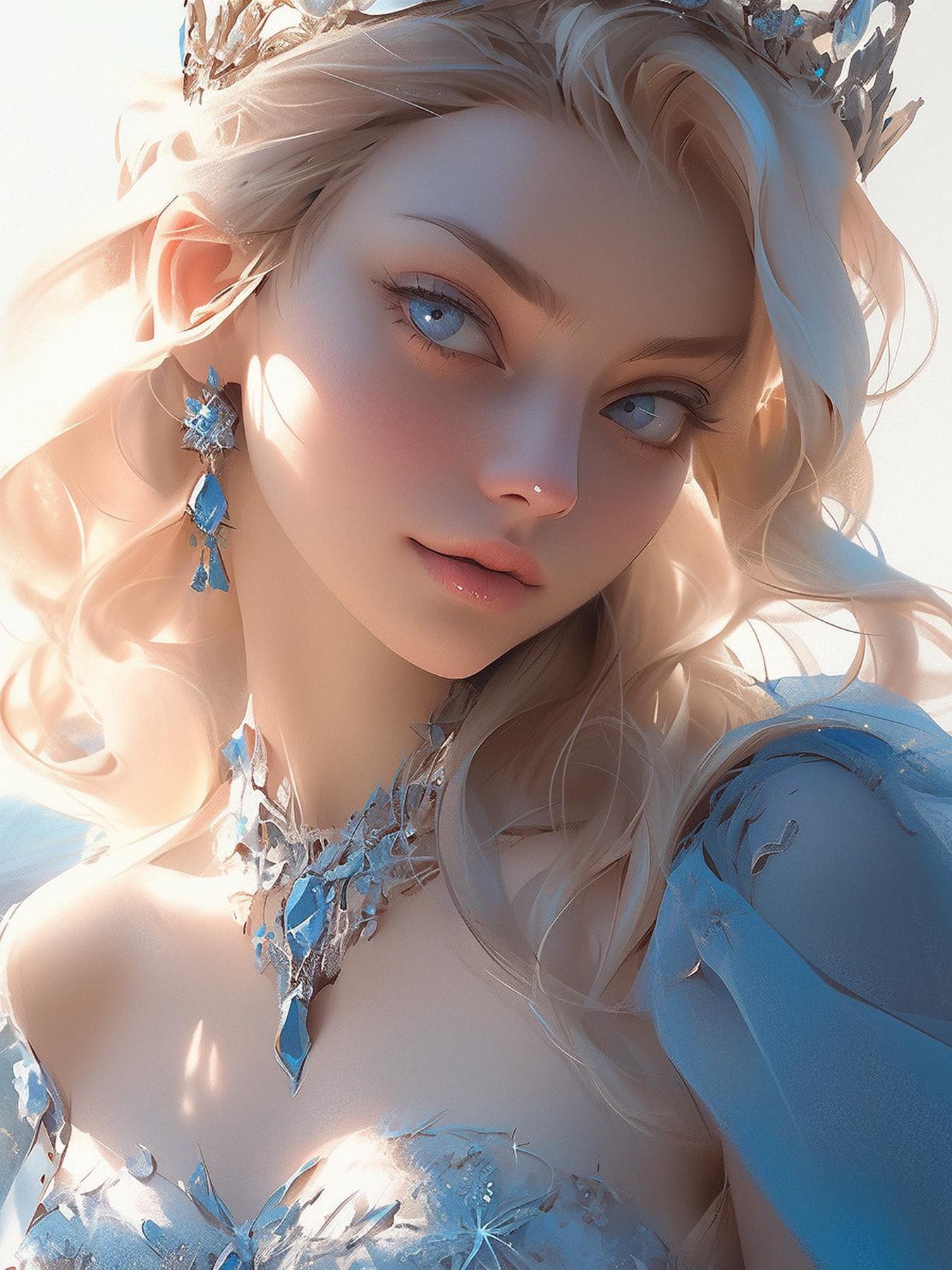 Beautiful Girl | Diamond Painting