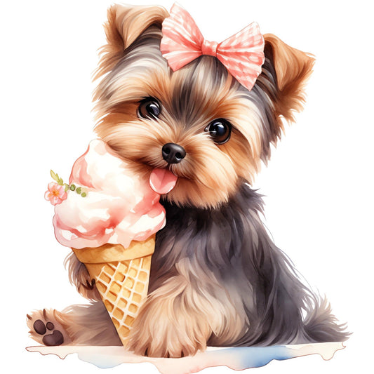 Dog Yorkie | Diamond Painting
