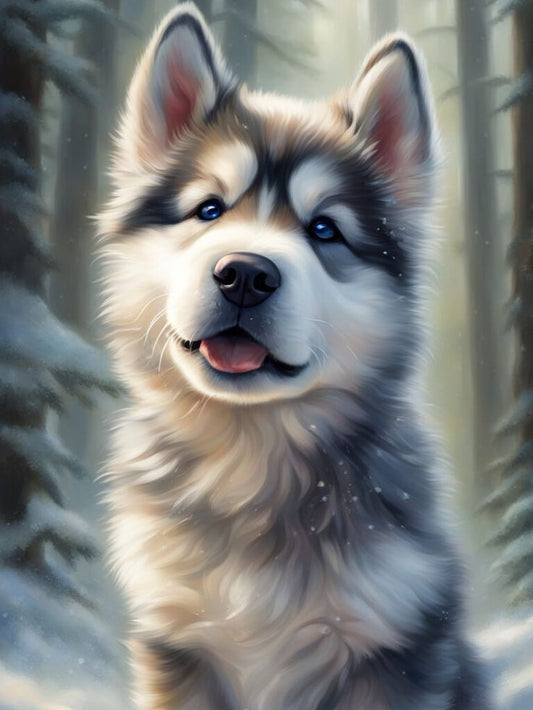 Husky Dog | Diamond Painting