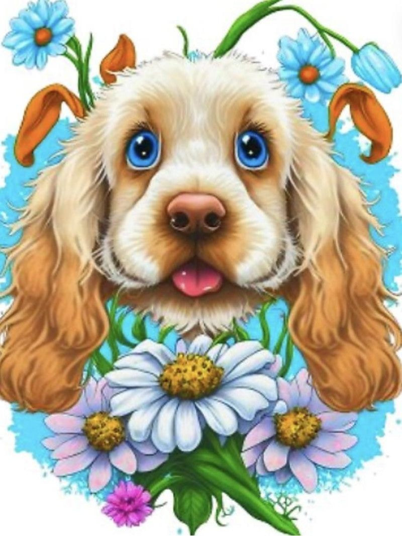 Cocker Spaniel Dog | Diamond Painting