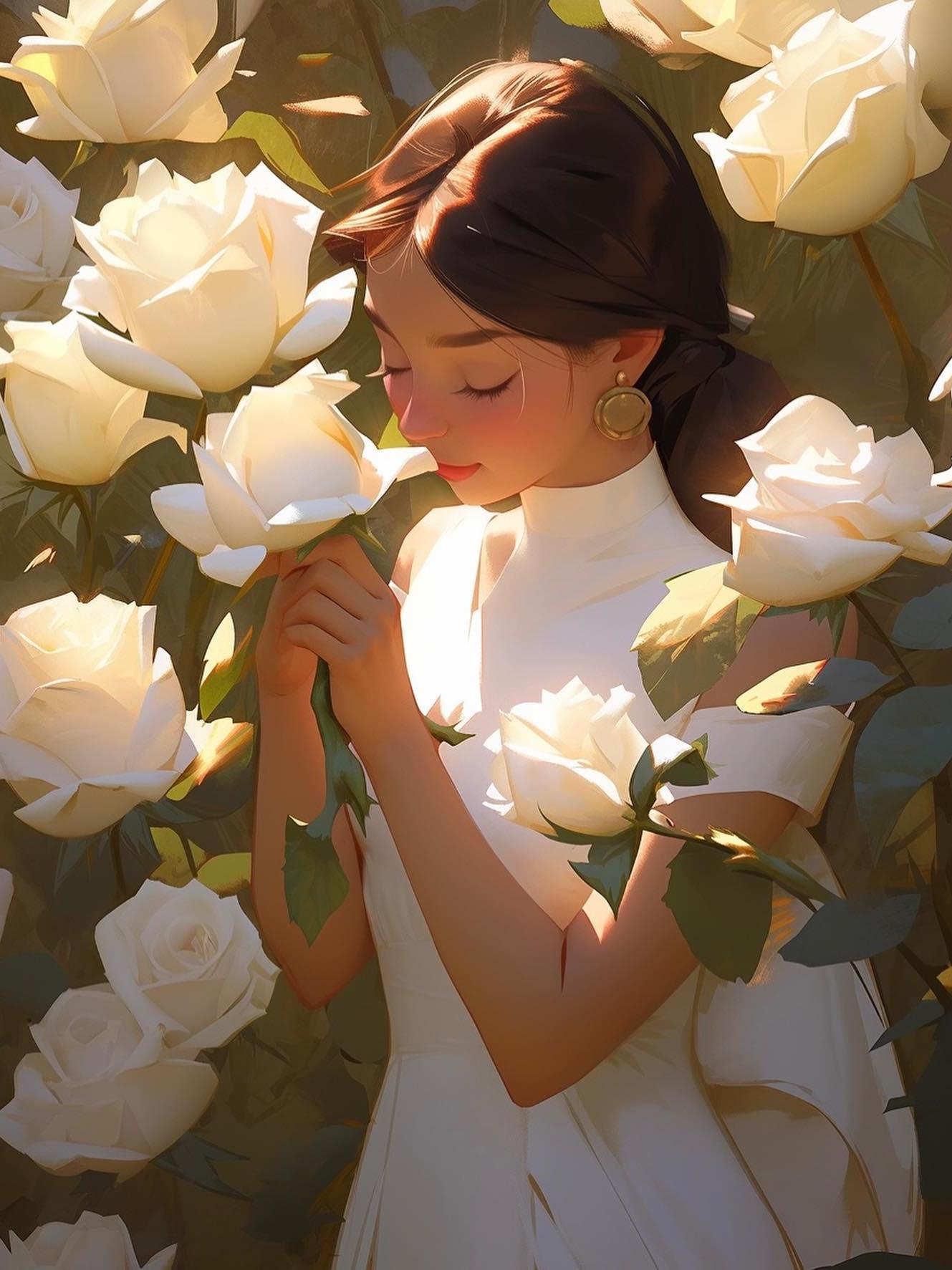 Beautiful Girl | Diamond Painting