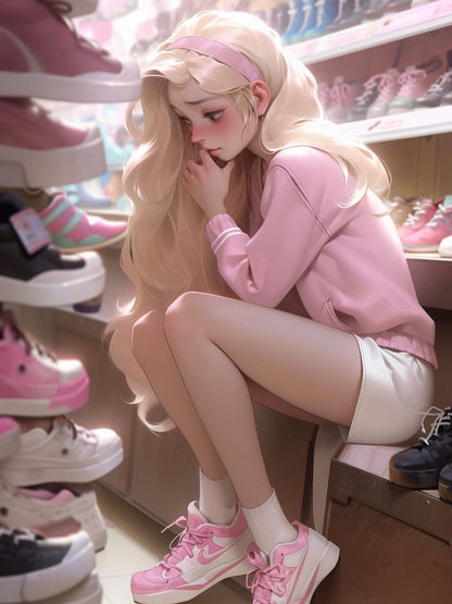 Beautiful Girl | Diamond Painting