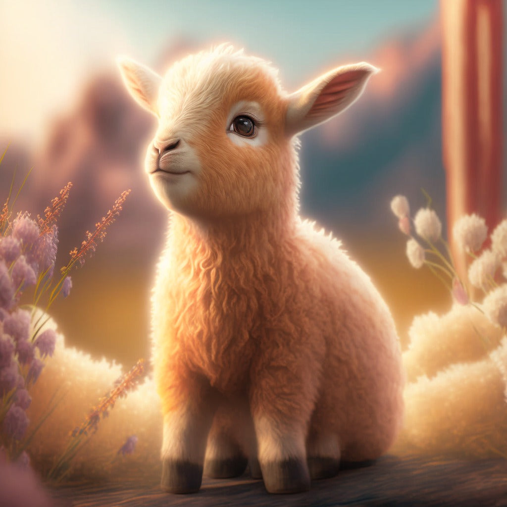 Sheep Goat Alpaca | Diamond Painting