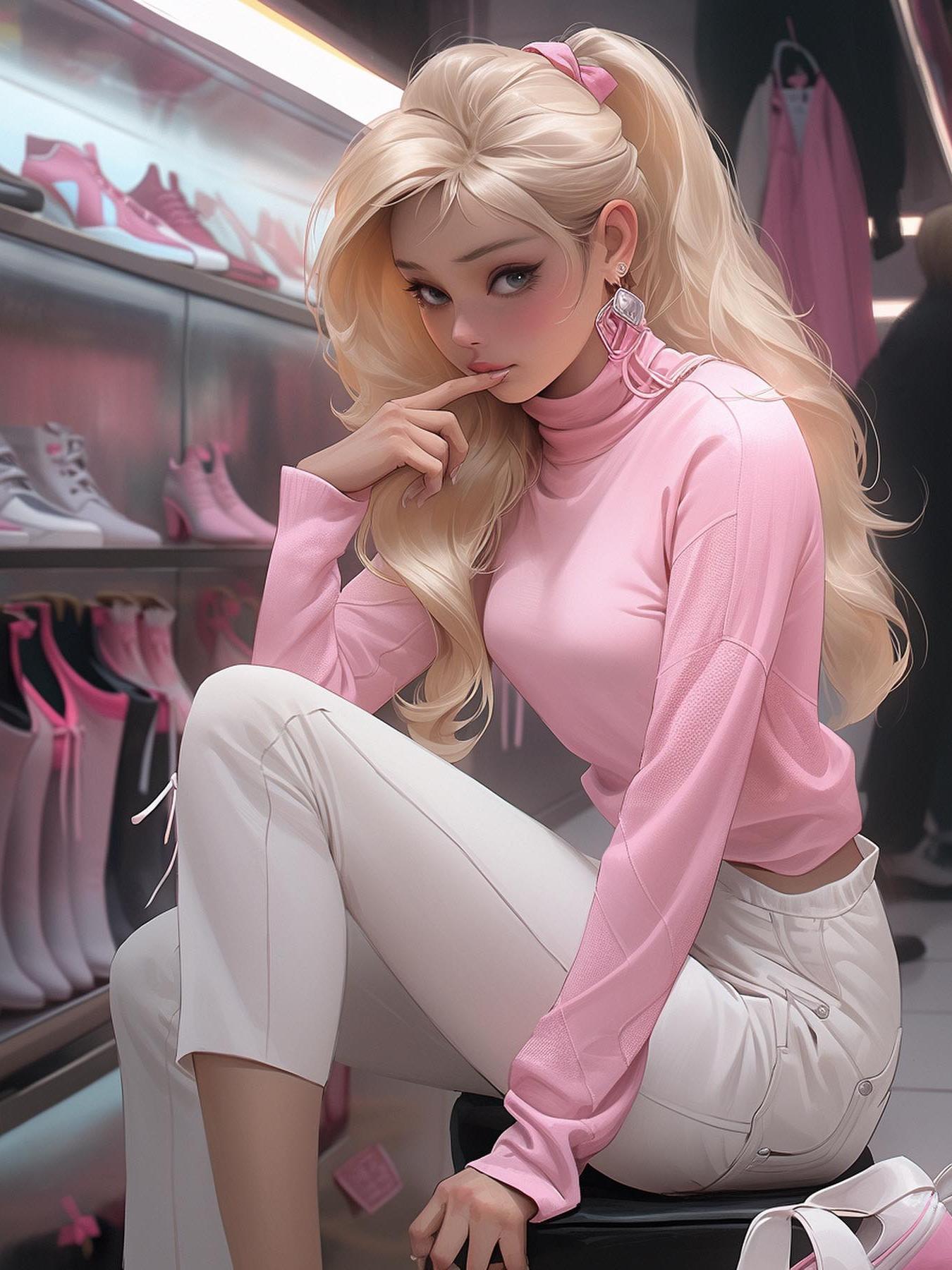 Beautiful Girl | Diamond Painting