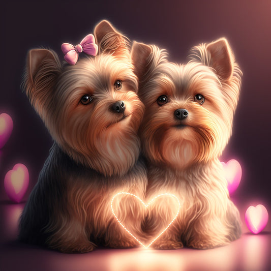 Dog Yorkie | Diamond Painting