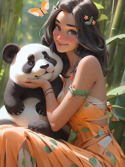 Beautiful Girl | Diamond Painting