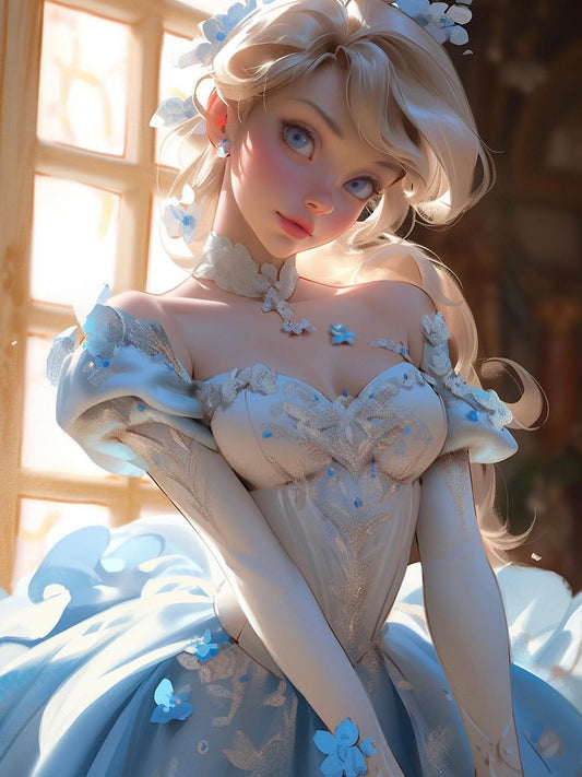 Beautiful Girl | Diamond Painting