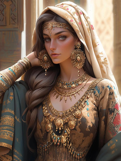 Beautiful Girl | Diamond Painting