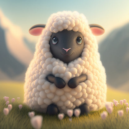 Sheep | Diamond Painting