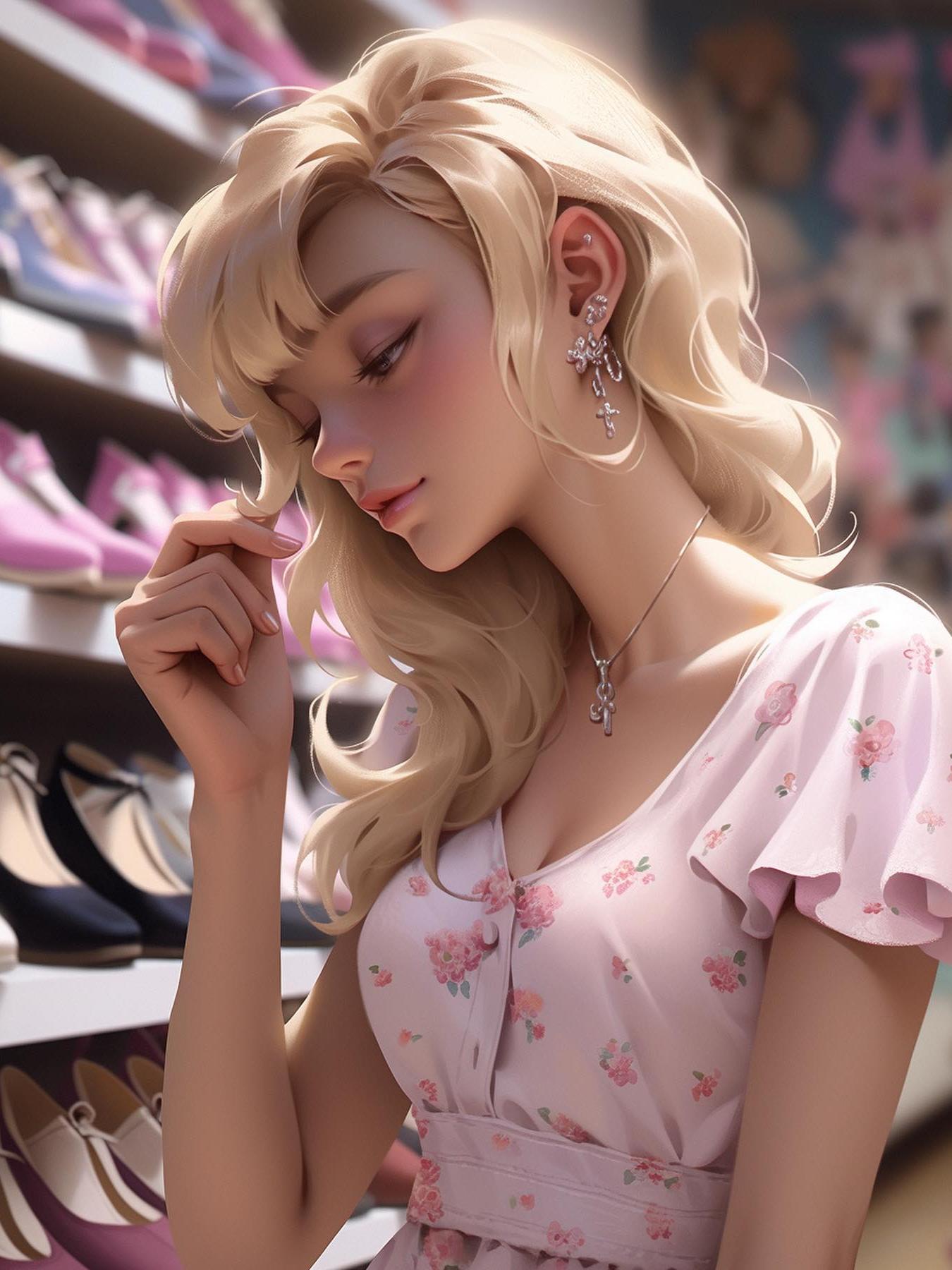 Beautiful Girl | Diamond Painting
