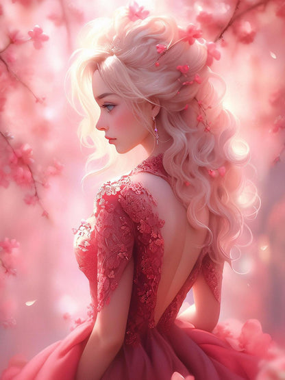 Beautiful Girl | Diamond Painting