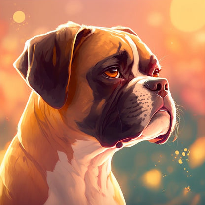 Boxer Dog | Diamond Painting