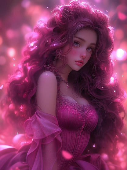 Beautiful Girl | Diamond Painting