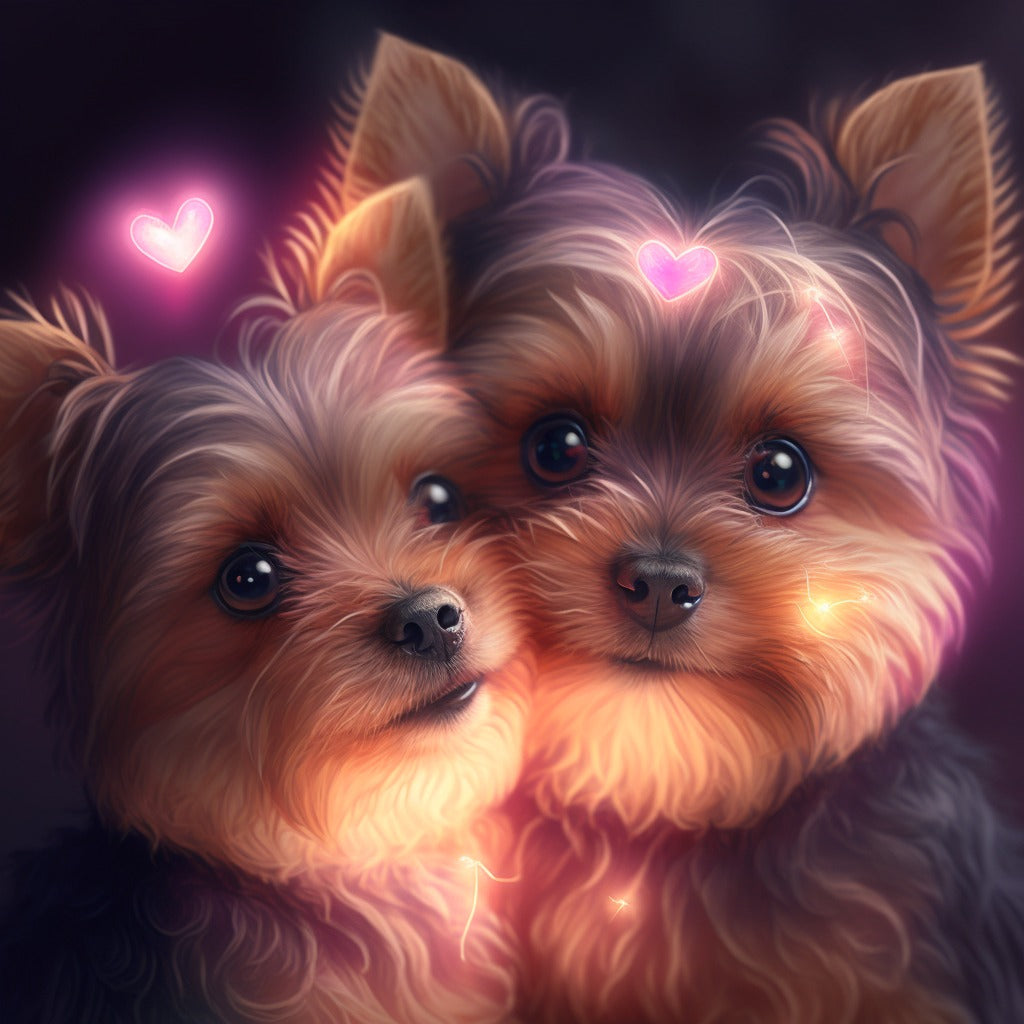 Dog Yorkie | Diamond Painting