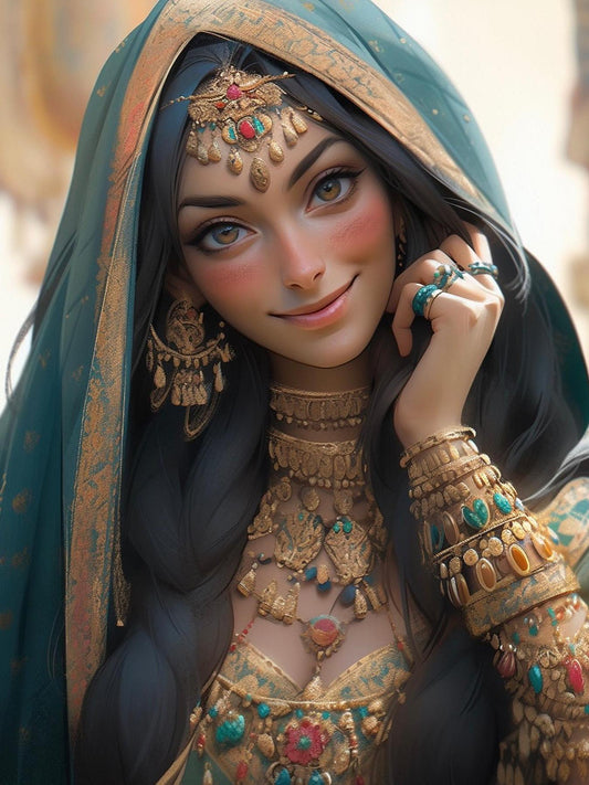 Beautiful Girl | Diamond Painting