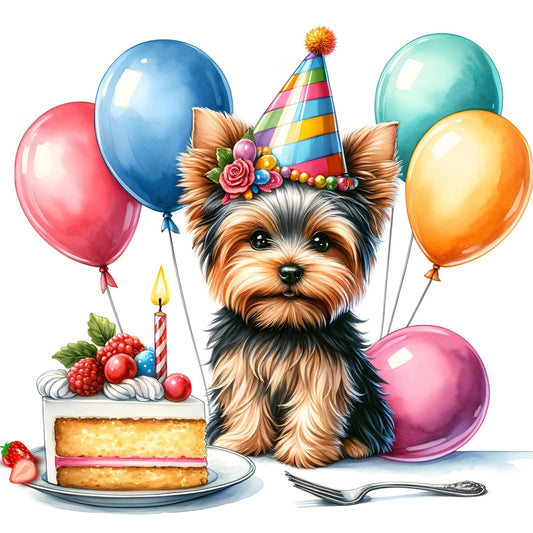 Dog Yorkie | Diamond Painting