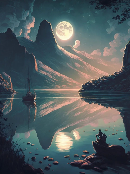 Night Scene | Diamond Painting