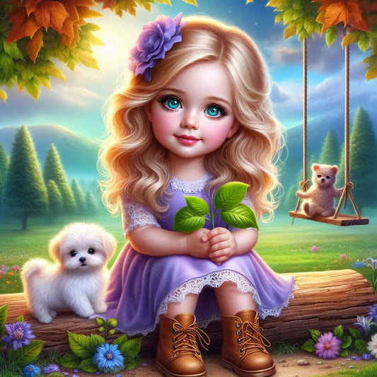 Little Girl | Diamond Painting