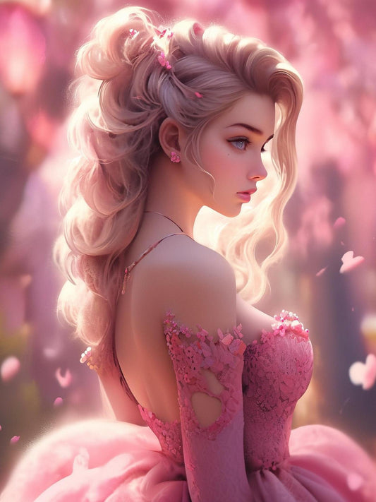 Beautiful Girl | Diamond Painting