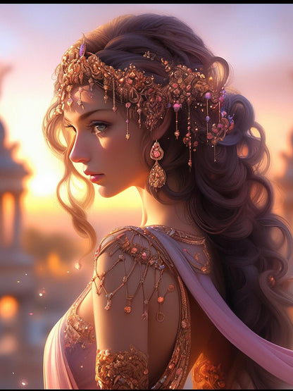 Beautiful Girl | Diamond Painting
