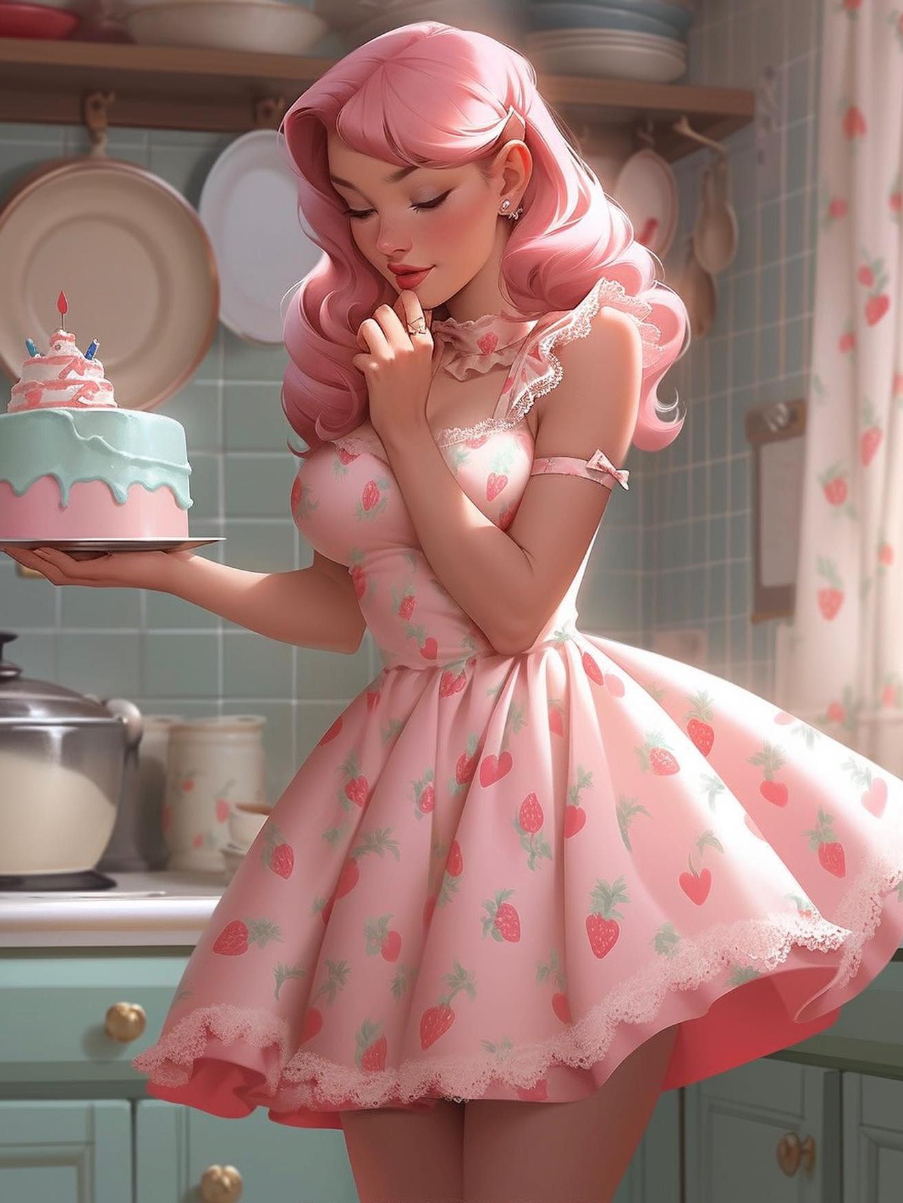 Beautiful Girl | Diamond Painting