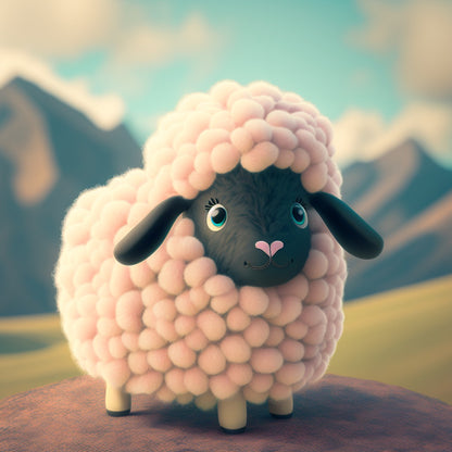 Sheep | Diamond Painting