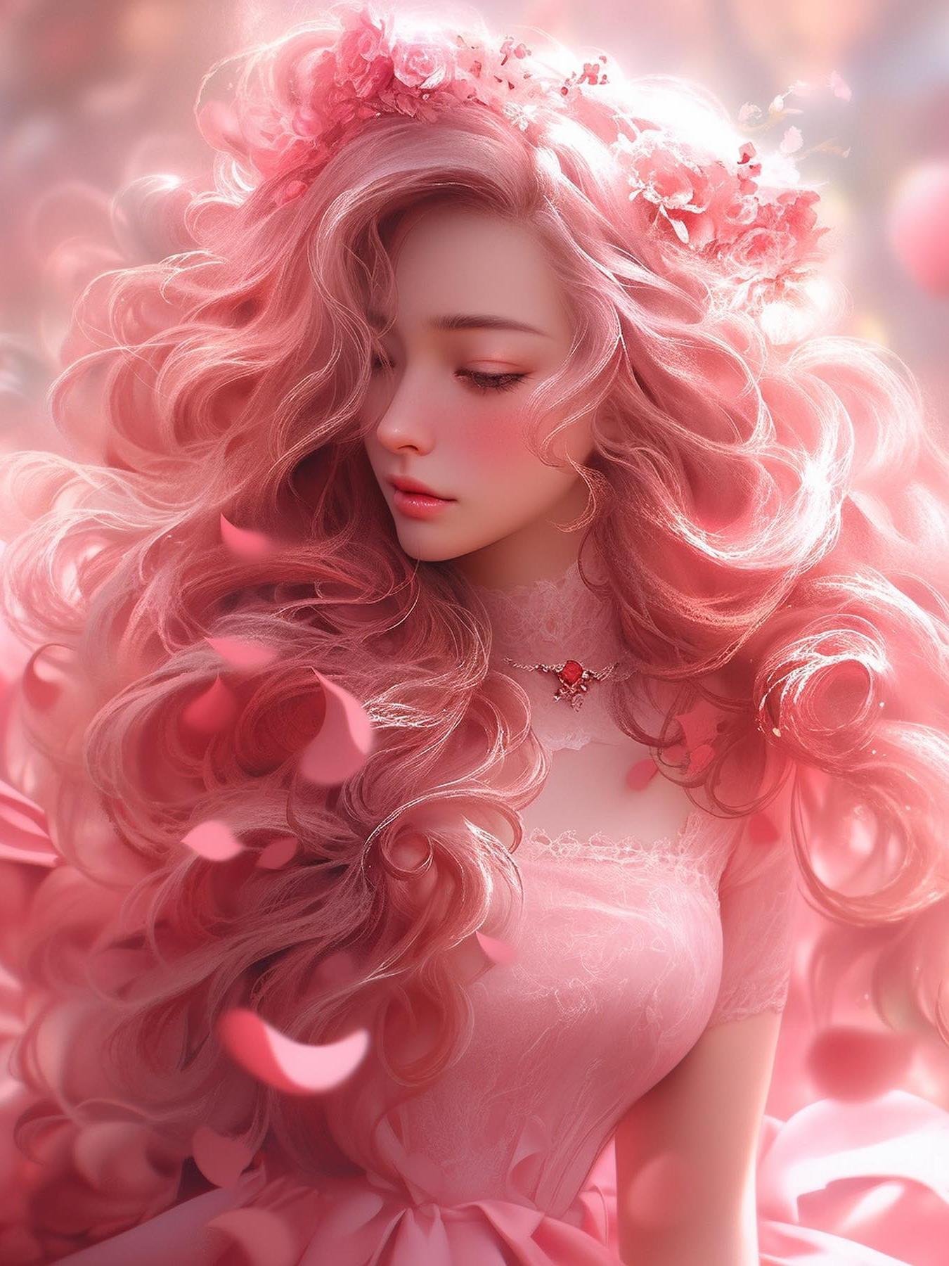 Beautiful Girl | Diamond Painting