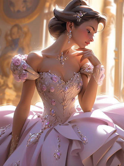 Beautiful Girl | Diamond Painting