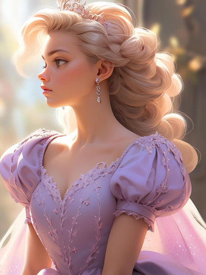 Beautiful Girl | Diamond Painting