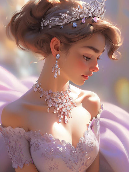 Beautiful Girl | Diamond Painting