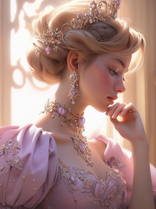 Beautiful Girl | Diamond Painting