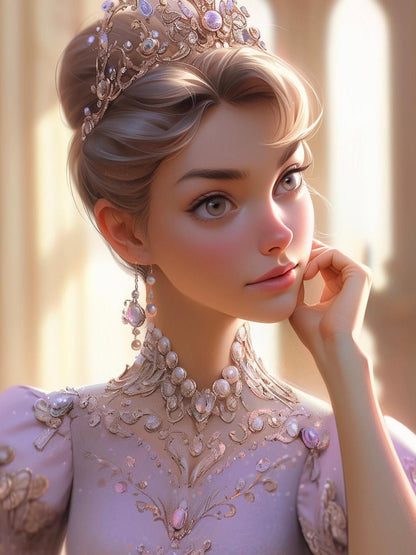 Beautiful Girl | Diamond Painting