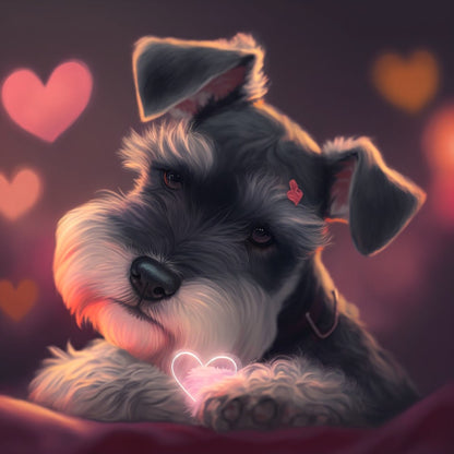 Dog Schnauzer | Diamond Painting