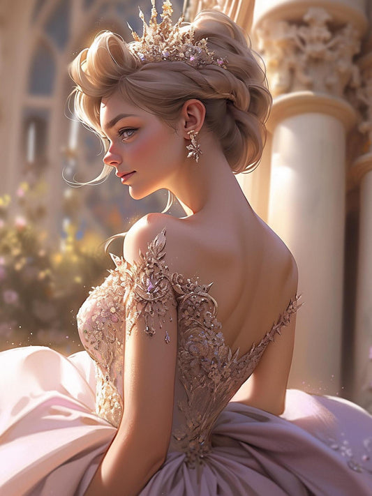 Beautiful Girl | Diamond Painting