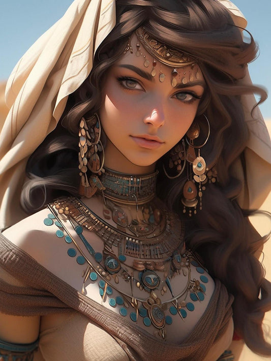 Beautiful Girl | Diamond Painting