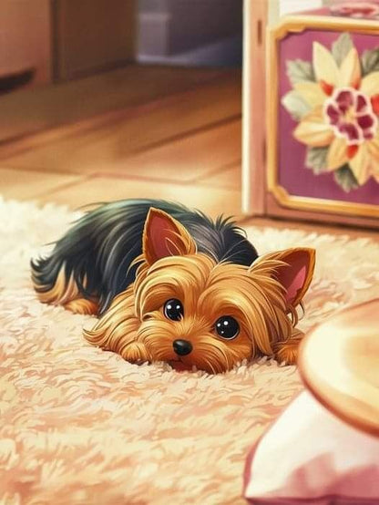 Dog Yorkie | Diamond Painting
