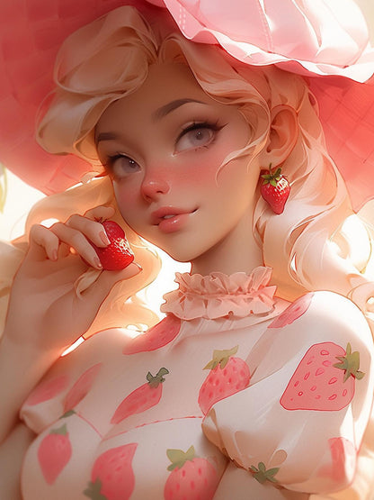 Beautiful Girl | Diamond Painting