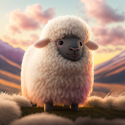 Sheep | Diamond Painting