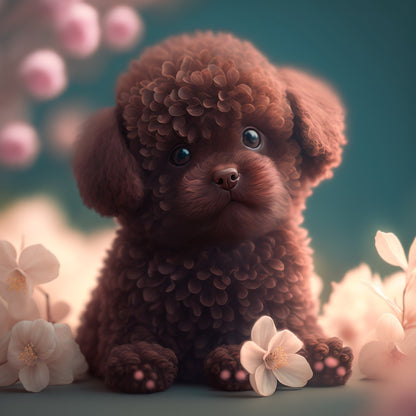 Poodle Dog | Diamond Painting